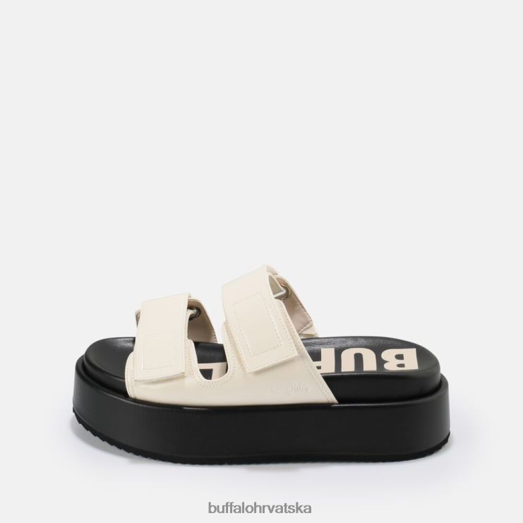 crno Buffalo noa scandi veganska sandala |slajdova TDD6T921
